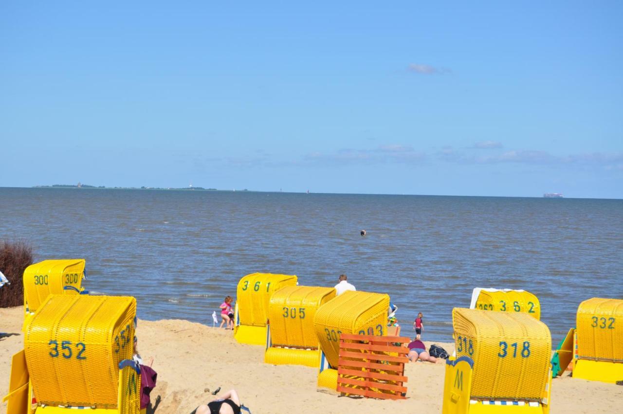 Ferienhaus Exner Hinter Dem Deich Cuxhaven Eksteriør billede