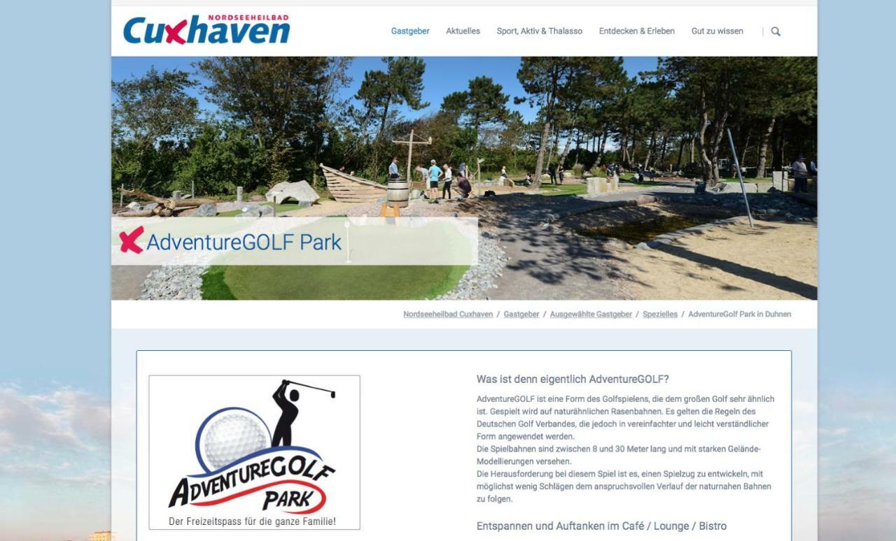 Ferienhaus Exner Hinter Dem Deich Cuxhaven Eksteriør billede